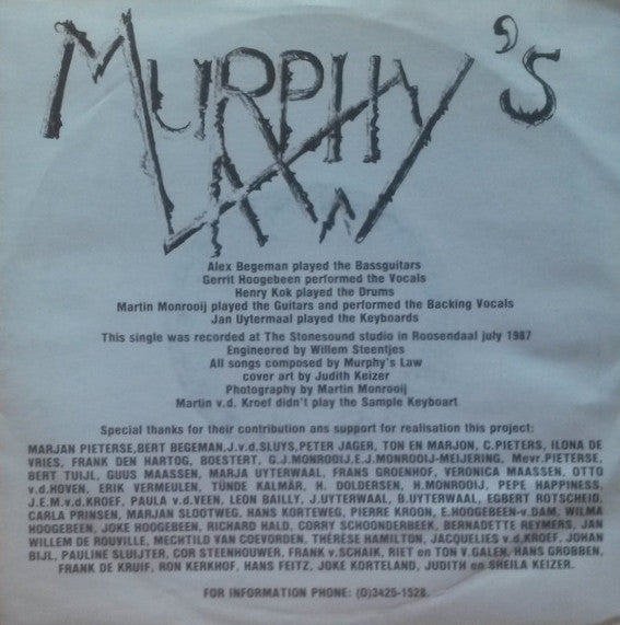 Murphy's Law (6) : I Should (7", Single)