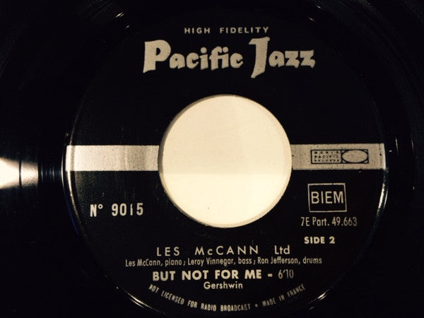 Les McCann Ltd. : The Shout (7", Single)