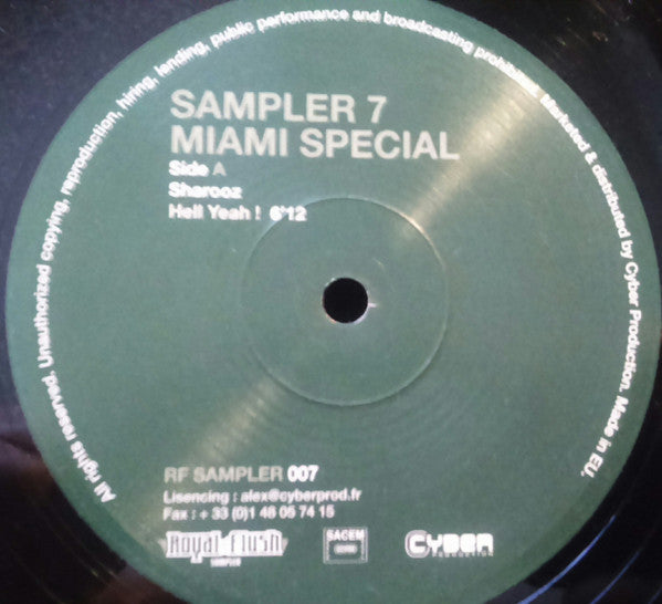 Various : Sampler 7 - Miami Special (12", Smplr)