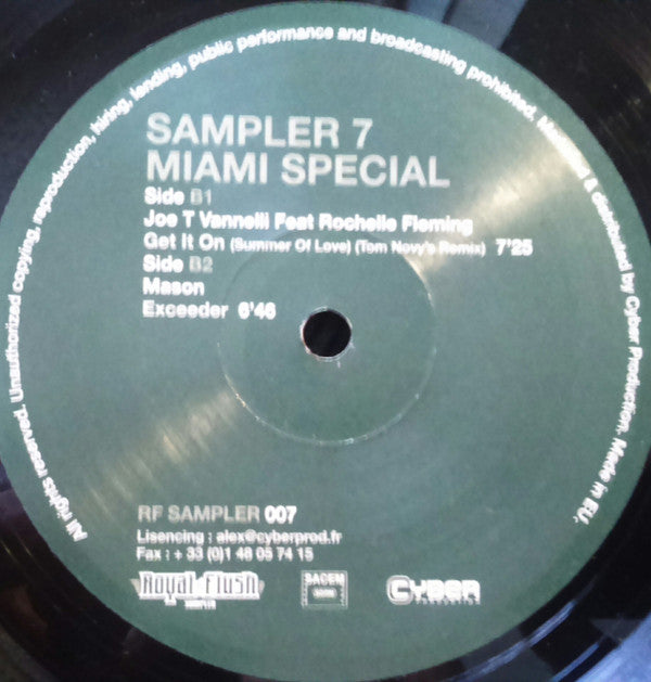 Various : Sampler 7 - Miami Special (12", Smplr)