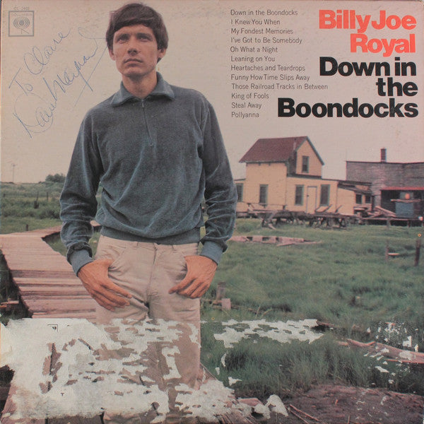 Billy Joe Royal : Down In The Boondocks (LP, Mono, Promo)