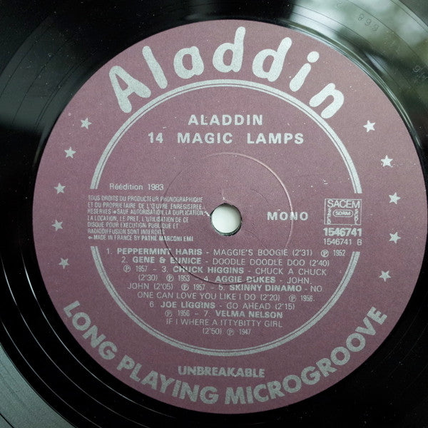 Various : Aladdin 14 Magic Lamps (LP, Comp)