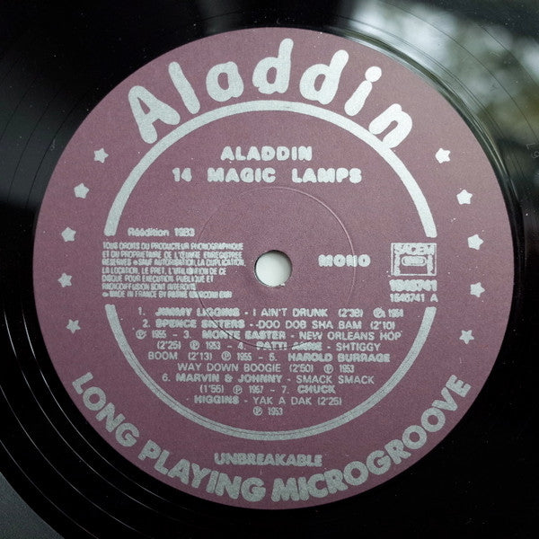 Various : Aladdin 14 Magic Lamps (LP, Comp)