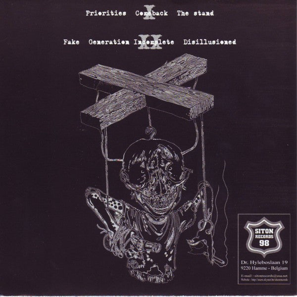 Degradation : Still Screaming (7", EP, Ltd, RE, Ora)