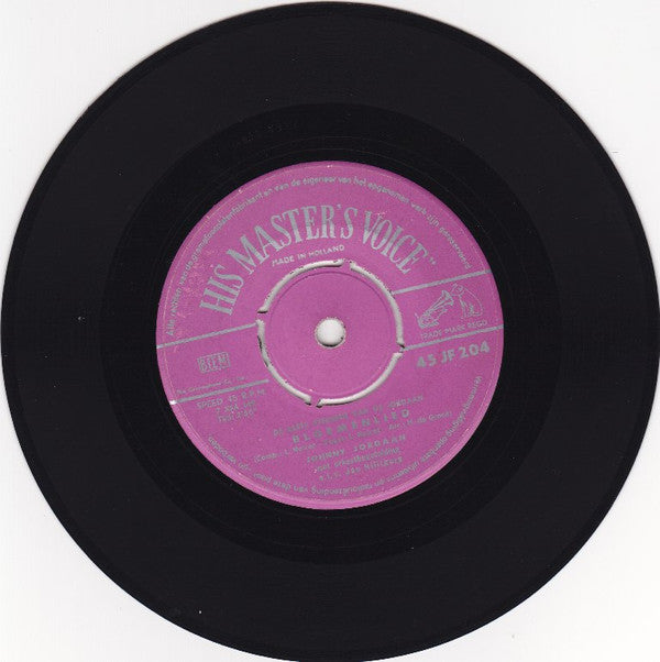 Johnny Jordaan : Bloemenlied / De Vliegende Hollander (7", Single)