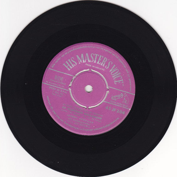 Johnny Jordaan : Bloemenlied / De Vliegende Hollander (7", Single)