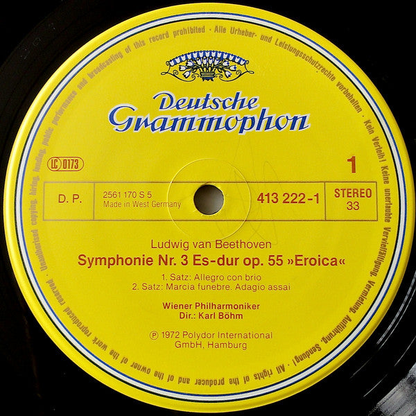 Ludwig van Beethoven, Karl Böhm : Symphony No. 9 "Choral" / Symphony No. 3 "Eroica" (2xLP, Comp, Box)
