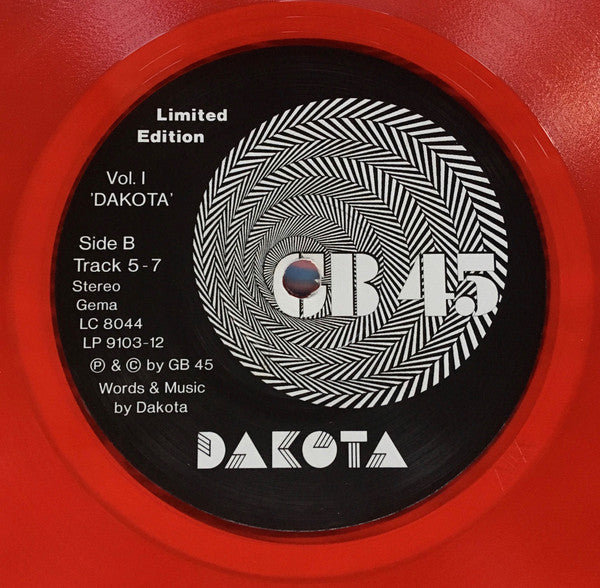 Dakota (3) : Vol. I (LP, Album, Ltd, Num, Red)
