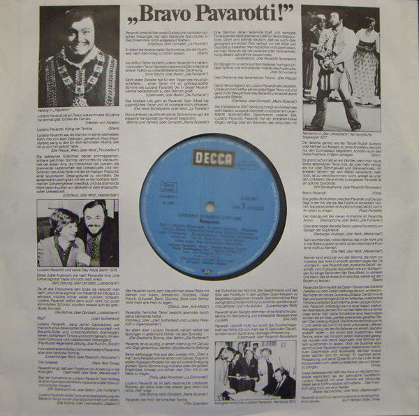 Gaetano Donizetti, Viorica Cortez, Luciano Pavarotti, Renato Bruson, Paolo Washington, Orchestra Ente Lirico Arena Di Verona, Gerhard Fackler : Requiem (LP, Album)