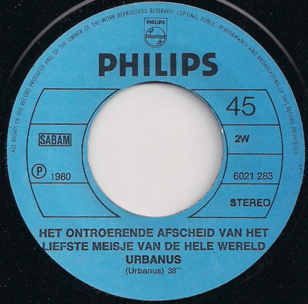 Urbanus : Quand Les Zosiaux Chantent Dans Le Bois (7", Single)