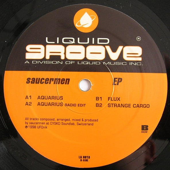 Saucermen : Saucermen EP (12", EP)