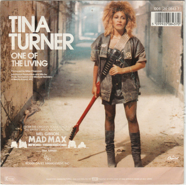 Tina Turner : One Of The Living (7", Single)