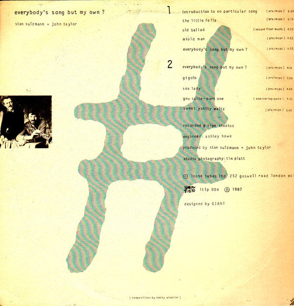 Stan Sulzmann, John Taylor (2) : Everybody's song but my own ? (LP, Album)