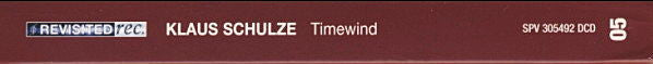 Klaus Schulze : Timewind (CD, Album, RE + CD + Dig)