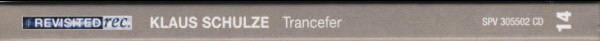 Klaus Schulze : Trancefer (CD, Album, RE, Dig)