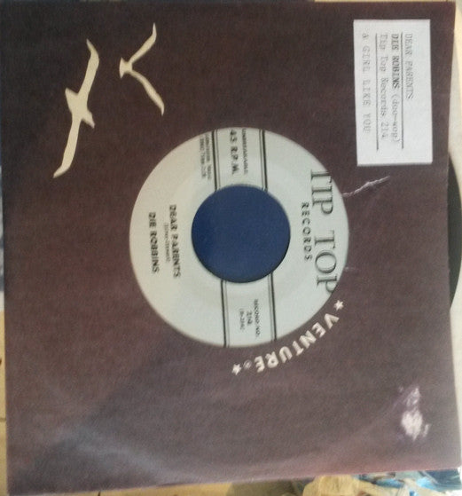 Eddie Robbins : Dear Parents / A Girl Like You (7", Single)