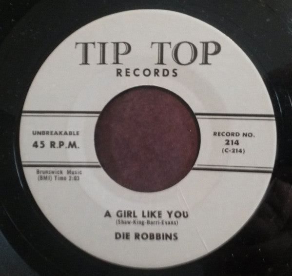 Eddie Robbins : Dear Parents / A Girl Like You (7", Single)