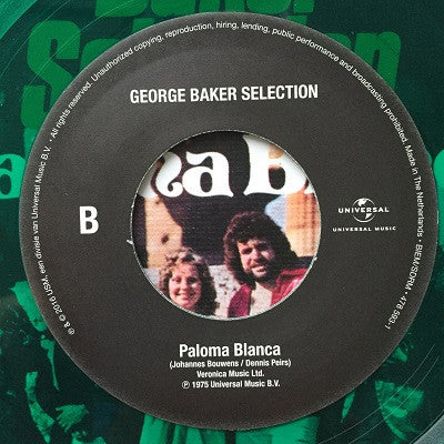 George Baker Selection : Little Green Bag / Paloma Blanca (7", Ltd, RE, Gre)