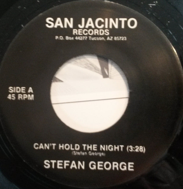 Stefan George (2) : Can't Hold The Night (7", Single)