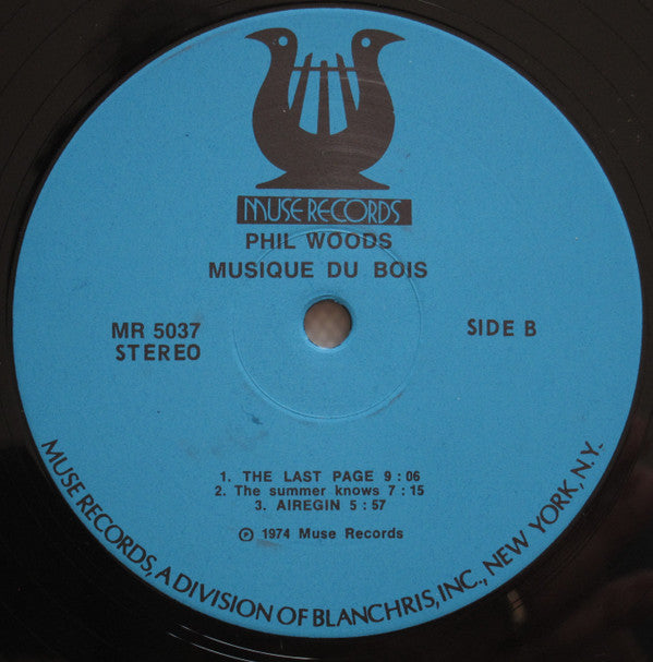 Phil Woods : Musique Du Bois (LP, Album, Exp)