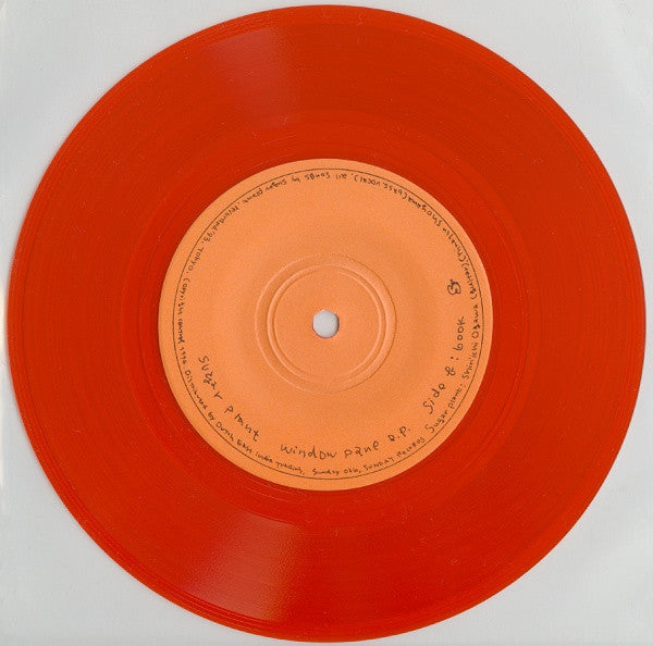 Sugar Plant : Window Pane E.P. (7", EP, Red)