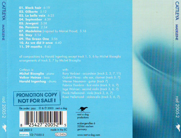 Cattleya : Madeleine (CD, Album)