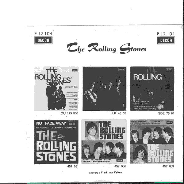 The Rolling Stones : The Last Time / Play With Fire (7", Single, Mono)