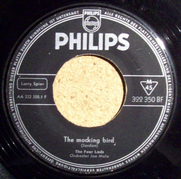 The Four Lads : The Mocking Bird (7", Single)