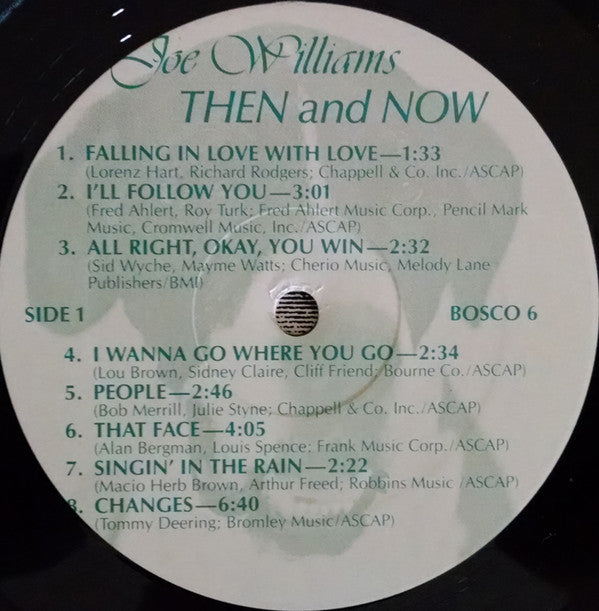 Joe Williams : Then And Now (LP, Album)