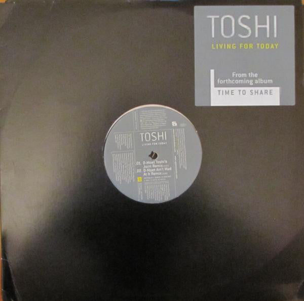 Toshinobu Kubota : Living For Today (12", Promo)