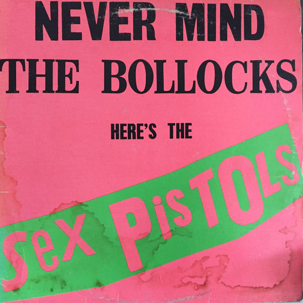 Sex Pistols : Never Mind The Bollocks Here's The Sex Pistols (LP, Album, M/Print, LW)
