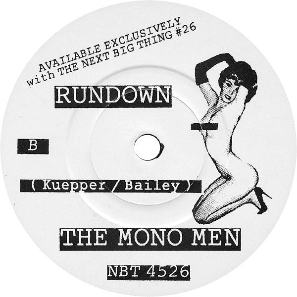 The Mono Men : Waste O' Time / Run Down (7", Single)