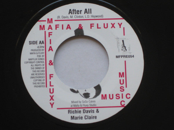 Marie Claire (3) / Richie Davis : Forgive Me Father / After All  (7")