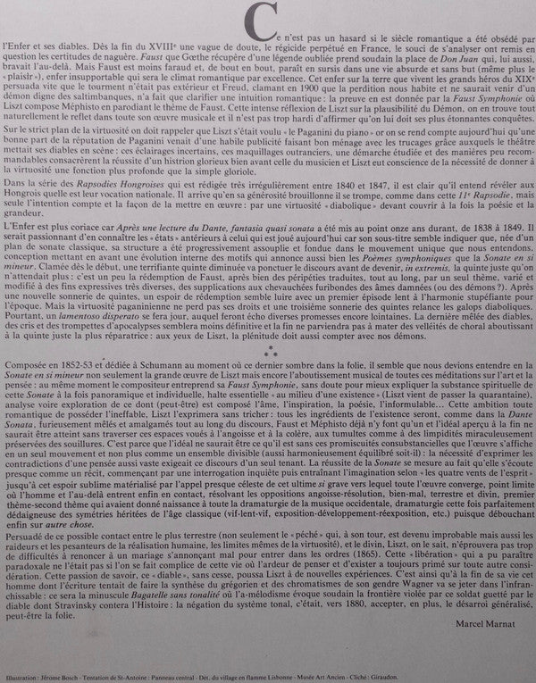 Franz Liszt, Alfred Brendel : Sonate En Si Mineur (LP)