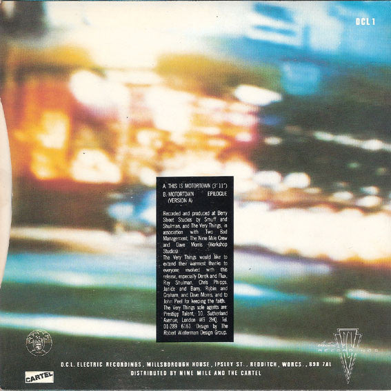 The Very Things : This Is Motortown (12")