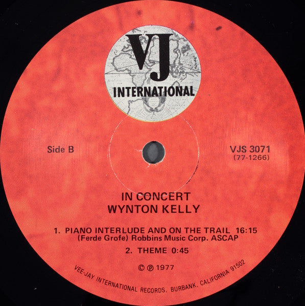 Wynton Kelly : In Concert (LP, Album)