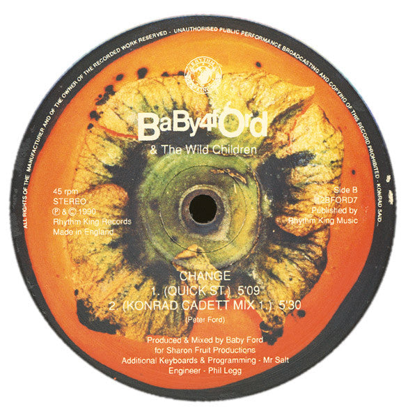 Baby Ford & The Wild Children : Change (12")