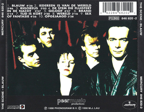 The Scene (2) : Blauw (CD, Album, RE)