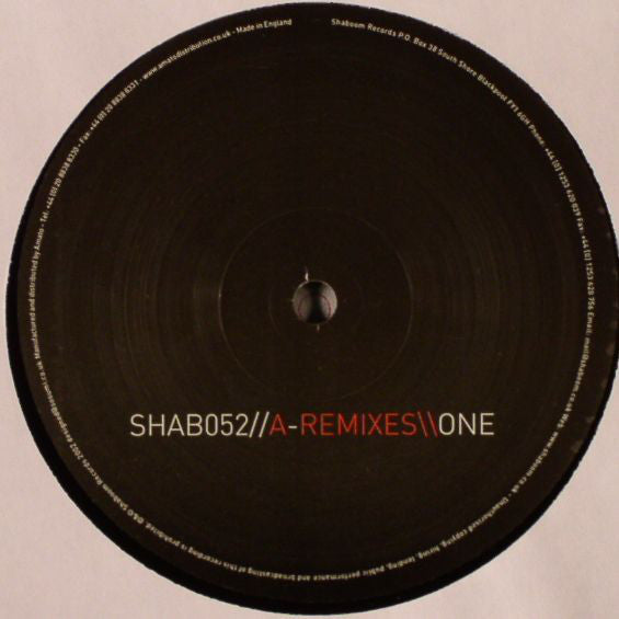 Shaboom : If You Need Me (Remixes) (Disc One) (12")