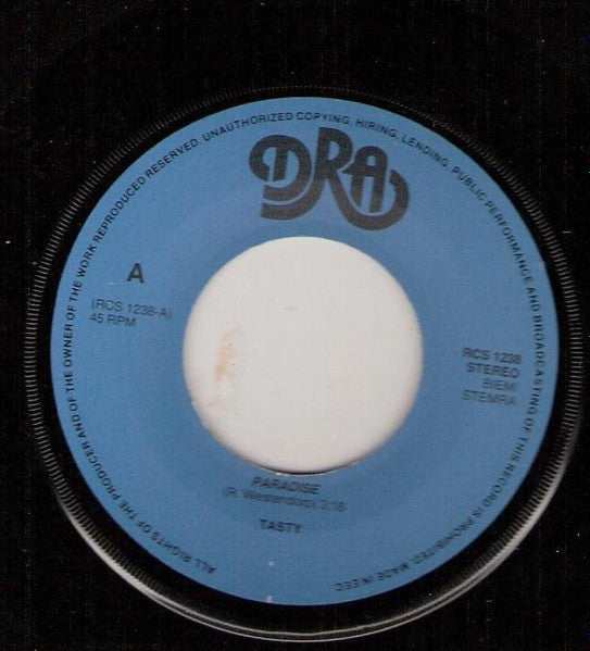 Tasty (4) : Paradise / Waves (7", Single)