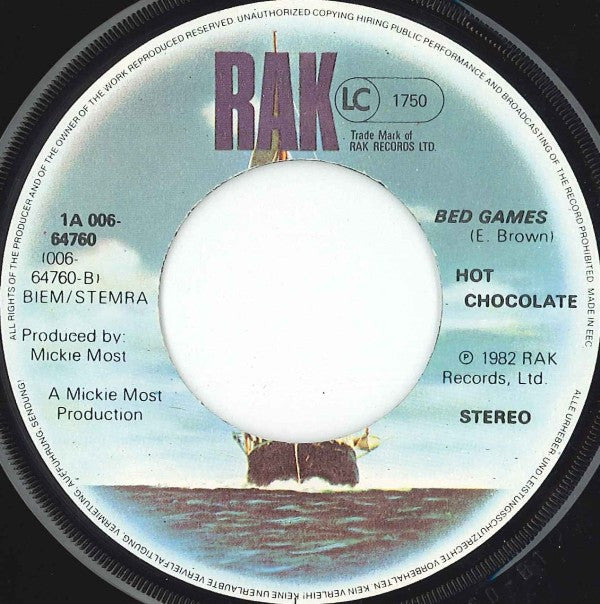 Hot Chocolate : Girl Crazy (7", Single)