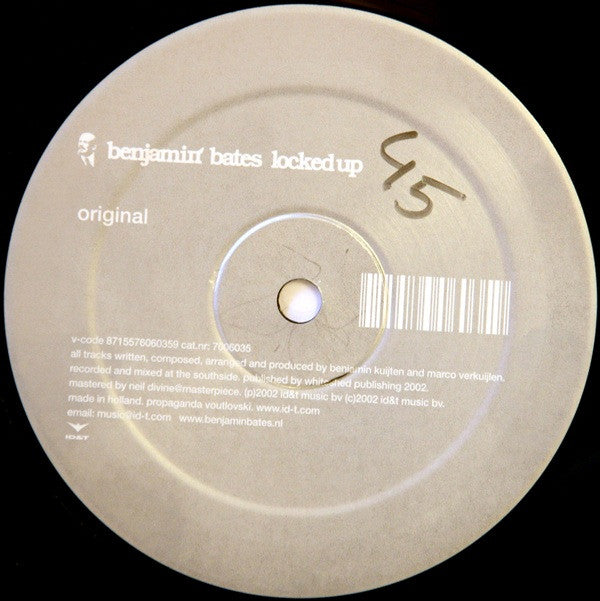Benjamin Bates : Locked Up (12")