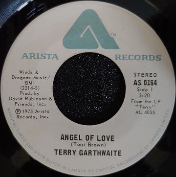 Terry Garthwaite : Angel Of Love (7", Single)