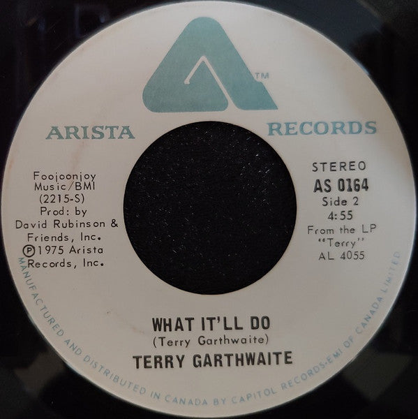Terry Garthwaite : Angel Of Love (7", Single)