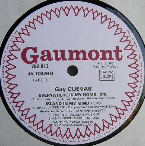 Guy Cuevas : Ebony Game (12")