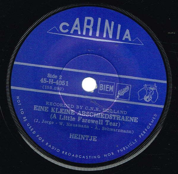 Heintje : Heidschi Bumbeidschi (7", Single)