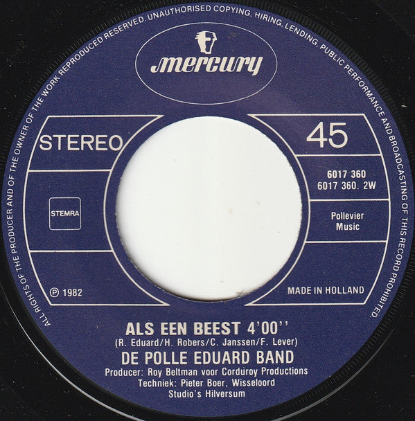 Polle Eduard Band : Sofie  (7", Single)