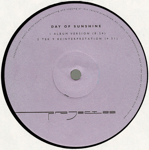 Project 23 : Day Of Sunshine (12")