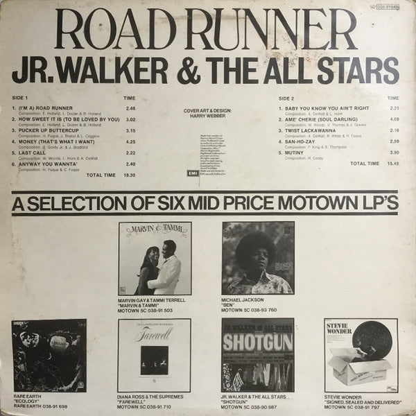 Junior Walker & The All Stars : Road Runner (LP, Album)