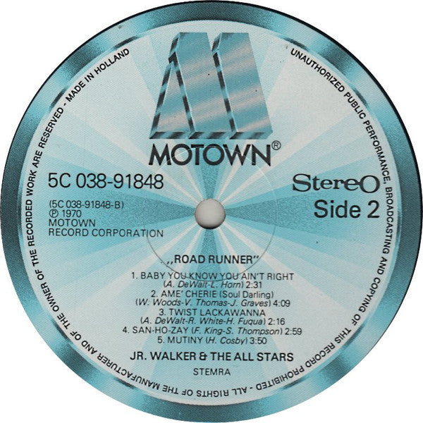 Junior Walker & The All Stars : Road Runner (LP, Album)